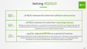 Ncr corporation (ncr) is a technology company, which provides products and services, which enable businesses to connect, interact and transact with their customers. Investorday2020presentat