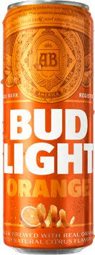 Bud Light Orange 25oz Can
