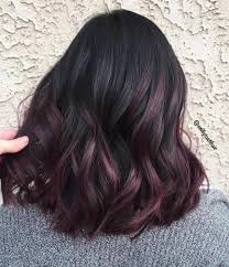 Create an ombré look with natural tones or add a hint of highlights along the lengths. 50 Shades Of Burgundy Hair Color Dark Maroon Red Wine Red Violet