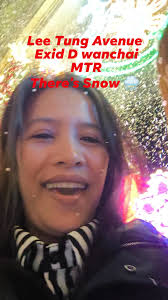 Lee Tung Avenue , Exid D wanchai MTR, There's Snow 🌨️ , Try niyo din ma  experience ang saya saya😂🤣, #leetungavenue #snow #OFWHONGKONG #IMG  #BuhayOFW #OFW #OFWHK #crhistmasdecoration #2024viralvideo ...