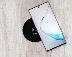 Image of Samsung Galaxy Note 10+ wireless charging