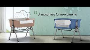 Rest easy knowing this mattress is phthalate and lead free and constructed with quality materials and workmanship in the usa. Dream On Me Lotus Bassinet And Bedside Sleeper Youtube