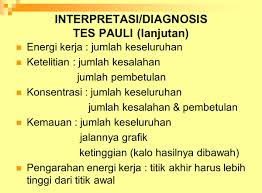 Semua orang pasti memiliki kelebihan dan kekurangan. Sejarah Tes Pauli Tes Pauli Diciptakan Oleh Richard Pauli Tes Pauli Merupakan Penyempurnaan Dari Tes Kraeplin Prinsip Utama Dari Tes Pauli Adalah Tiap Ppt Download