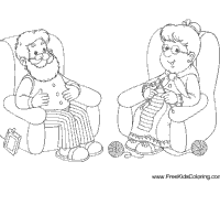 Download and print one of our grandparents coloring page to keep little hands occupied at home; Grandparents Coloring Pages Surfnetkids