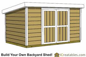 Custom 3d plans to build your own shed or garden office. 8x12 8 Foot Tall Lean To Shed Plans Short Storage Shed Plans Icreatables Com