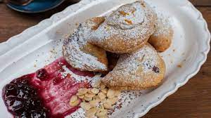 Sweet Half Moon Pastries Recipe Pastry Food Gourmet Recipes
