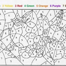 Desenho grátis para imprimir, colorir ou pintar com as crianças, e que conheçam os números. 44 Desenhos Pintura Numerada Para Imprimir
