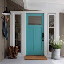 See more ideas about red front door, black shutters, front door colors. Turquoise Front Door Cottage Home Exterior