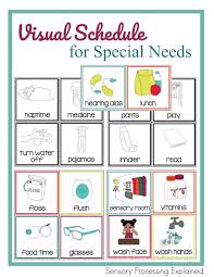 How To Use Visual Schedules With Your Special Needs Child