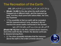 يوم تبدل الأرض غير الأرض والسماوات وبرزوا لله الواحد القهار. Islamic Intellectual Theology Lesson 46 The Intellectual Evidence Of Me Aad The Questions On Me Aad Second This Body Or Different Body This Earth Or Ppt Download