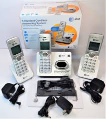 At T El52303 Dect 6 0 3 Handset Cordless Phone W Digital Answering System Att El52303 Dect60 Cordlessphone Tel Cordless Phone Wireless Telephone Handset
