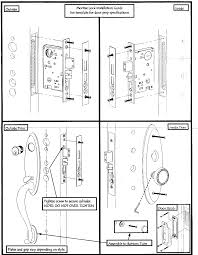 You must choose the function when ordering. Installation Instructions For Mortise Entry Set