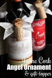 The corks make light yet sturdy bodies for the angels. Wine Cork Angel Ornament Great To Give With A Bottle Of Wine Happy Hooligans