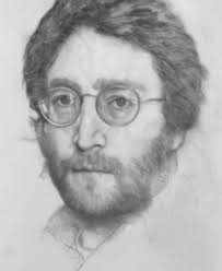 Drawing of John Lennon