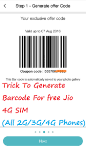 List all apk version of myjio: Myjio Old Apk 3 2 05 Generate Jio Barcode From Any 2g 3g Device Free Recharge Tricks Coolztricks Unlimited Paytm Free 3g 4g Tricks