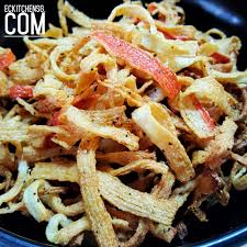 Truffle Crabstick Strips Eckitchensg Recipe Crab Stick Food Lover Cooking Recipes