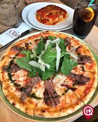 Robespierre Pizza Roka Parmesan Pesto Sos Bonfile Olio Cafe Restaurant Istanbul Kadikoy Minibus Caddesi Erenkoy Calisma Saatleri 09 00 23 00 0