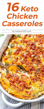 If you're at a loss as to what to make for dinner, this recipe will save… Keto Chicken Casserole Recipes 16 Must Try Keto Chicken Casserole Ideas For Dinner Eatwell101