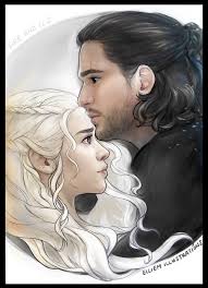 Jon And Daenerys Artwork Gameofthrones Fanart Jonerys Jon Snow And Daenerys Game Of Thrones Art Daenerys And Jon