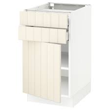 Sektion Maximera Base Cabinet W Door 2 Drawers White Hittarp Off White 18x24x30 Ikea In 2020 Base Cabinets Drawers Ikea