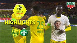 All information about fc nantes (ligue 1) current squad with market values transfers rumours player stats fixtures news. Fc Nantes As Saint Etienne 1 1 Highlights Fcn Asse 2018 19 Youtube