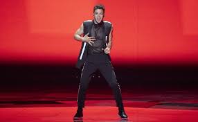 Luca, 24, won germany's version of pop idol in 2012. Luca Hanni Leather Pants Eurovision Fashion