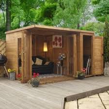 Garden Shed Bar Contemporary Garden Rooms Wooden Summer House Backyard