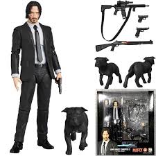 Exclude from family sharing (exfgls). New Type Mafex 085 John Wick Chapter 2 With Dog Pvc Action Figure Collectible Model Gifts Toys Shopee Malaysia