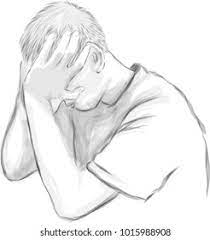 12,359 Sketch Sad Man Images, Stock Photos & Vectors | Shutterstock