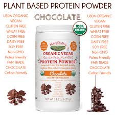 Organic Protein Powder 14 8 Oz Organic Protein Powder Organic Vegan Protein Powder Organic Protein
