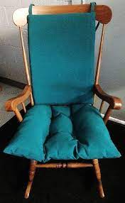 teal indoor outdoor rocking chair or glider chair cushion set by blue fox outlet bluefoxoutlet outdoor rocking chairs rocking chair cushions chair cushions