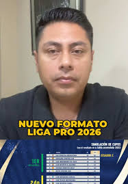 Definido el formato del torneo Liga Pro 2026! Se mantiene la estructu...