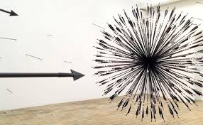Spectacular Sculptural Installation Featuring Over 200 Arrows Dreamy Art Star Art Kinetic Sculpture