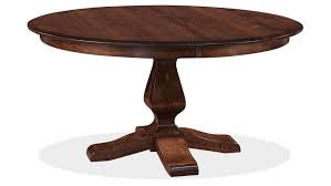 The sturdy square pedestal base adds a classic look we love. Weston 60 Round Dining Table