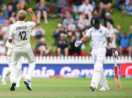 The india cricket team toured new zealand from january to march 2020 to play two tests, three one day internationals (odis) and five twenty20 international (t20i) matches. India Vs New Zealand Test India Batsmen Falter On Challenging Track Cricket News Times Of India