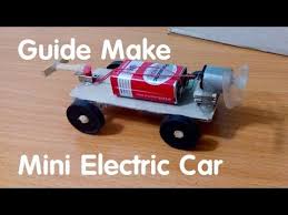 How To Make Mini Electric Car Diy Electric Car Electricity Car