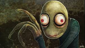 Maybe you would like to learn more about one of these? 989325 Creepy Creature Salad Fingers Red Eyes Artwork Mocah Hd Wallpapers