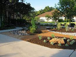 Austin Residential Landscape Photos Austin Landscape Supplies Front Yard Landscaping Front Yard Landscaping Design Landscaping With Rocks