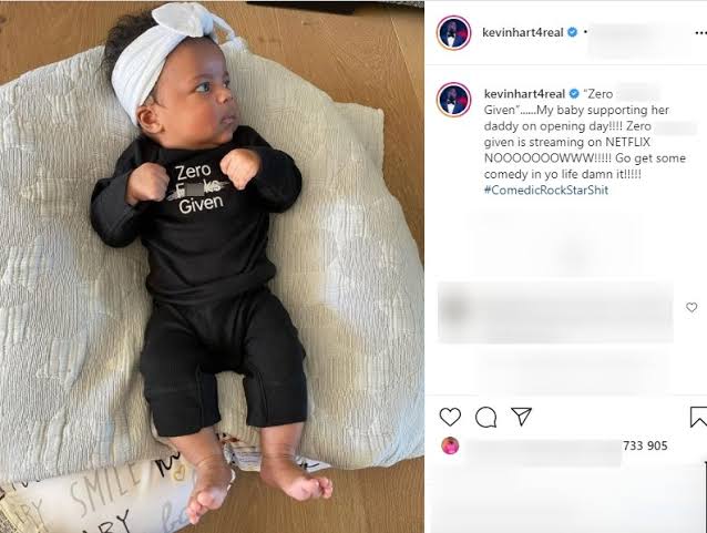 Fans Criticize Kevin Hart for Dressing Daughter Kaori Mai in Black Outfit with His Show's Name