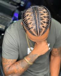 Hype Hair Magazine On Instagram Men S Freestyle Braids Styled By Thebrimarieway Browa In 2020 Mens Braids Hairstyles Cornrow Hairstyles For Men Mens Braids