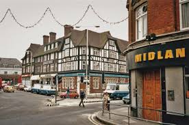 Midland Bank In Bromley High Street North Bromley Kent England In 1986 Midland Bank Kent England Old London