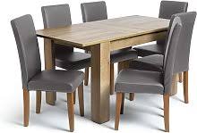 Check spelling or type a new query. Extendable Dining Table And 6 Chairs Shop Online And Save Up To 45 Uk Lionshome