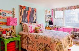 Two colors that will create a pleasing color scheme for your bedroom is yellow and blue. How To Decorate Your Bedroom In An Eclectic Style