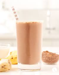 My brand of protein powder packs a good chocolate punch so i tried the recipe again without the chocolate milk and it still tasted like it had a nice balance of. Chocolate Banana Protein Shake Gazelle Nutrition Lab