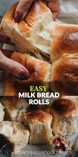 Hokkaido (the second largest island of japan) is a prefecture in japan known for their rich and creamy milk. Easy Milk Bread Rolls Omnivore S Cookbook