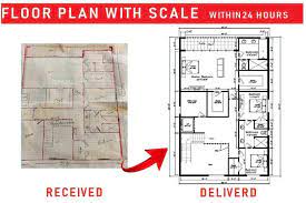Rashid1148 I Will Convert Image Pdf To Autocad Floor Plan Drawing With Scale For 10 On Fiverr Com Floor Plans Floor Plan Drawing Architectural Services