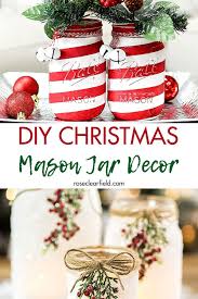 Diy Christmas Mason Jar Decor In 2020 Christmas Mason Jars Mason Jar Decorations Mason Jar Christmas Crafts