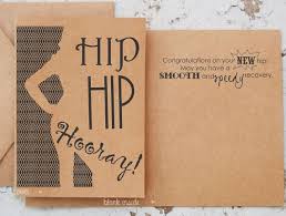 Hip Replacement Get Well Card Handmade Get Well Card Getwellpost Get Well Cards Hip Replacement Surgery Get Well Messages