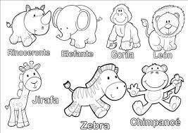 Animalitos De La Selva Bebe Para Baby Shower Coloring Pages Free Printable Coloring Pages Coloring Books