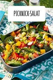 Picknick Salat Chic Picknicksalat Gesunde Rezepte Abendessen Gesundes Abendessen Clean Eating Ernahrung